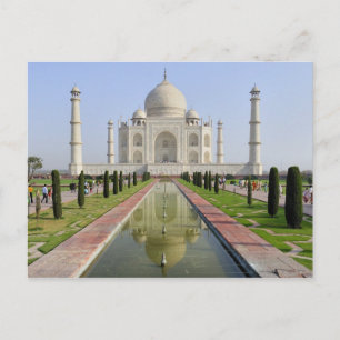 Asien, Indien, Uttar Pradesh, Agra. Der Taj 5 Postkarte