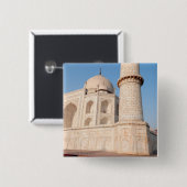 Asien, Indien, Uttar Pradesh, Agra. Taj 4 Button (Vorne & Hinten)