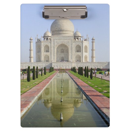 Asien, Indien, Uttar Pradesh, Agra. Taj 5 Klemmbrett (Vorderseite)