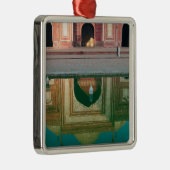 Asien, Indien, Uttar Pradesh, Agra. Zu den 2 Silbernes Ornament (Rechts)