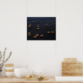 Asien, Indien, Varanasi-Region. Angebote im Poster (Küche)