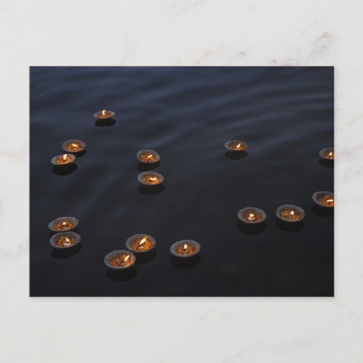 Asien, Indien, Varanasi-Region. Angebote im Postkarte (Vorderseite)