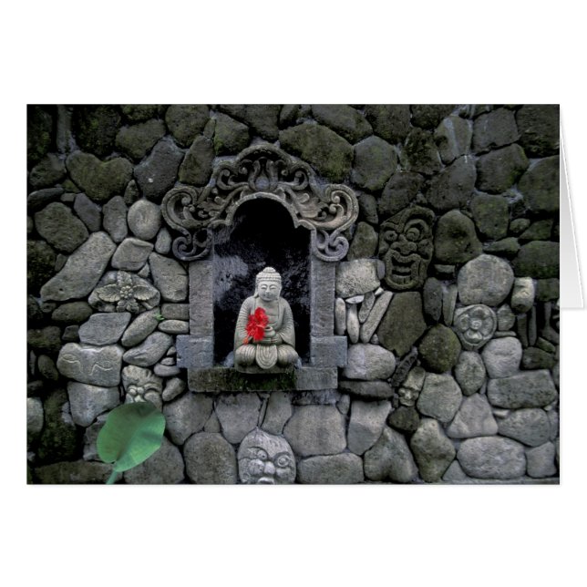 Asien, Indonesien, Bali. Ein Buddha-Schrein (Vorderseite (Horizontal))