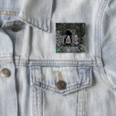 Asien, Indonesien, Bali. Ein Buddha-Schrein Button (Beispiel)