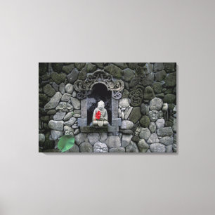 Asien, Indonesien, Bali. Ein Buddha-Schrein Leinwanddruck