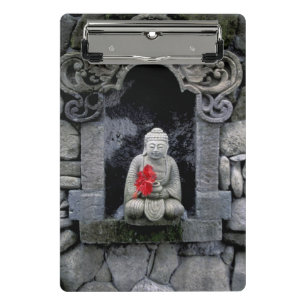 Asien, Indonesien, Bali. Ein Buddha-Schrein Mini Klemmbrett
