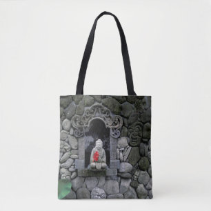 Asien, Indonesien, Bali. Ein Buddha-Schrein Tasche