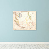 Asien, Indonesien, Philippinen, Ostindien Leinwanddruck (Insitu (Holzboden))
