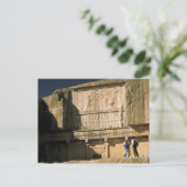 Asien, Iran, Persepolis.Tomb von Darius dem Großen Postkarte (Stehend Vorderseite)