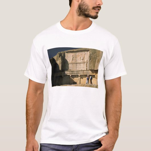 Asien, Iran, Persepolis.Tomb von Darius der Große. T-Shirt (Vorderseite)