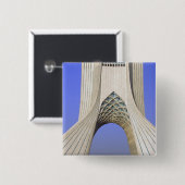 Asien, Iran, Teheran. Seven Lugano Button (Vorne & Hinten)