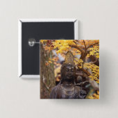 Asien, Japan, Buddha Button (Vorne & Hinten)