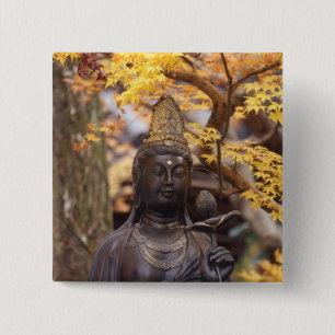 Asien, Japan, Buddha Button