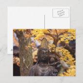 Asien, Japan, Buddha Postkarte (Vorne/Hinten)