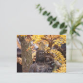 Asien, Japan, Buddha Postkarte (Stehend Vorderseite)