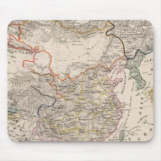 Asien, Japan, China Mousepad (Vorne)