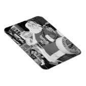 Asien, Japan, Hakdat. Der Weihnachtsmann in Japan Magnet (Rechte Seite)