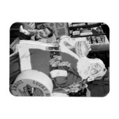 Asien, Japan, Hakdat. Der Weihnachtsmann in Japan Magnet (Horizontal)