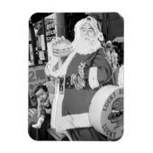 Asien, Japan, Hakdat. Der Weihnachtsmann in Japan Magnet (Vertikal)