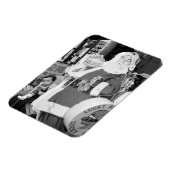 Asien, Japan, Hakdat. Der Weihnachtsmann in Japan Magnet (Linke Seite)