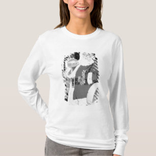 Asien, Japan, Hakodate. Weihnachtsmann in Japan T-Shirt