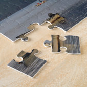 Asien, Japan, Hakone. Früh morgens Aussicht auf de Puzzle (Seite)