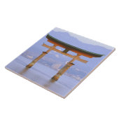 Asien, Japan, Hiroshima. Mivaiima. Torii Fliese (Seite)