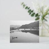 Asien, Japan, Iwakuni. Fischer und historische Postkarte (Stehend Vorderseite)