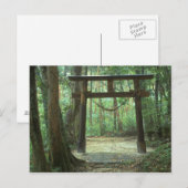 Asien, Japan, Kagoshima, Yakushima, Berg Postkarte (Vorne/Hinten)