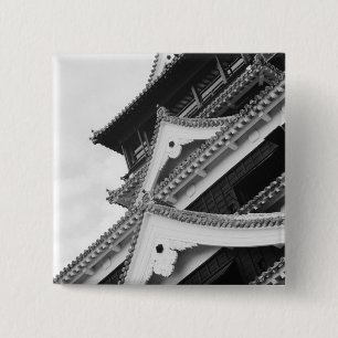 Asien, Japan, Kumamoto. Detail des Kumamoto, Button