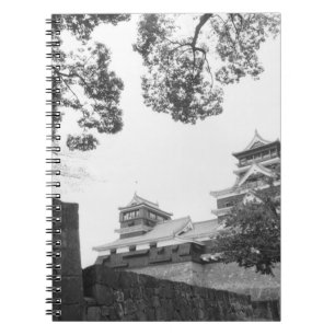 Asien, Japan, Kumamoto. Kumamoto, Burg Notizblock