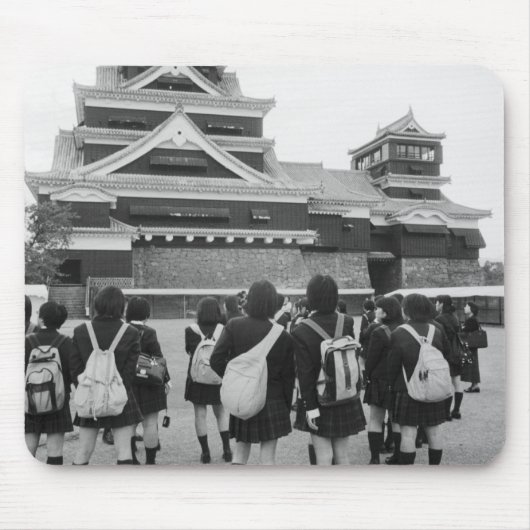 Asien, Japan, Kumamoto. Schulkinder Mousepad (Vorne)