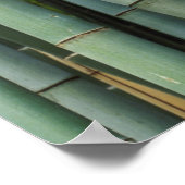 Asien, Japan, Kyoto, Arashiyama, Sagano, Bamboo Poster (Ecke)