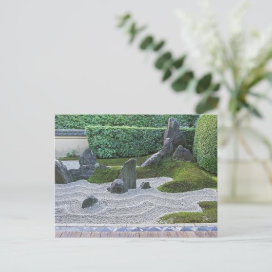 Asien, Japan, Kyoto, Daitokuji-Tempel, Zuiho-in Postkarte (Stehend Vorderseite)