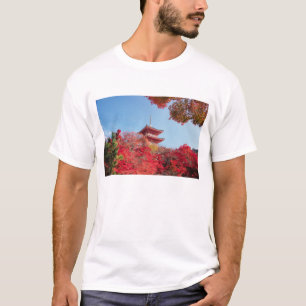 Asien, Japan, Kyoto. Herbstfarbe T-Shirt