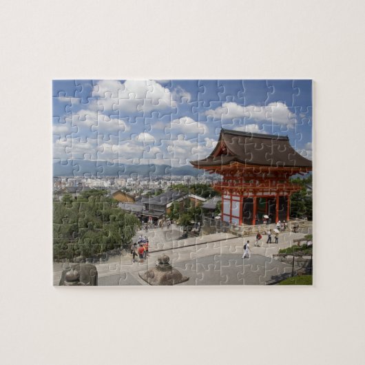 Asien, Japan, Kyoto, Kiyomizu-Tempel Puzzle (Horizontal)