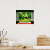 Asien, Japan, Kyoto. Zen Garden 2 Poster (Küche)