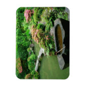 Asien, Japan, Kyoto. Zen Garden Magnet (Vertikal)
