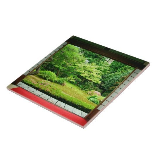 Asien, Japan, Kyoto. Zen-Garten 2 Fliese (Seite)