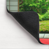 Asien, Japan, Kyoto. Zen-Garten 2 Mousepad (Ecke)