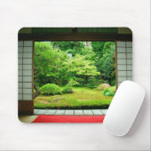 Asien, Japan, Kyoto. Zen-Garten 2 Mousepad (Mit Mouse)