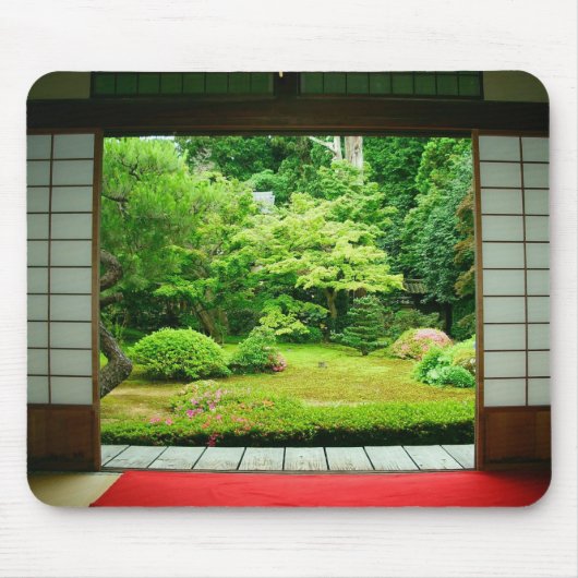 Asien, Japan, Kyoto. Zen-Garten 2 Mousepad (Vorne)