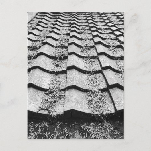 Asien, Japan, Miyajima. Dachziegel Postkarte (Vorderseite)