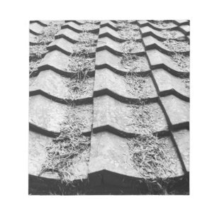 Asien, Japan, Miyajima. Ziegeldach Notizblock