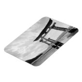 Asien, Japan, Myajima. Torri Gate 2 Magnet (Linke Seite)