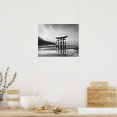 Asien, Japan, Myajima. Torri Gate Poster (Küche)