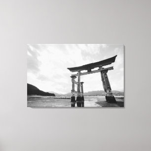 Asien, Japan, Myajima. Torri-Tor 2 Leinwanddruck