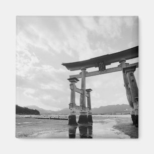 Asien, Japan, Myajima. Torri-Tor 2 Magnet