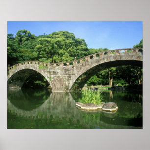 Asien, Japan, Nagasaki, Isahaya, Brille Poster