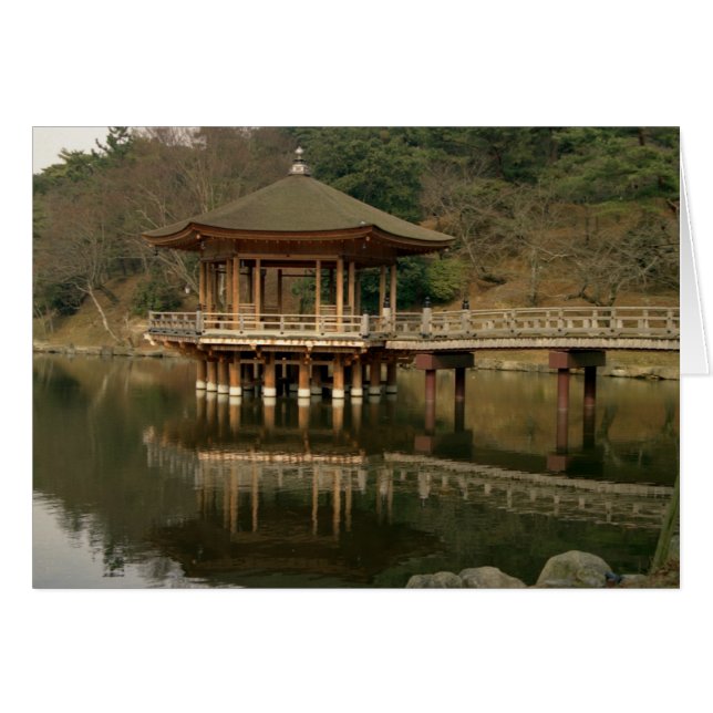 Asien, Japan, Nara, Tempel in Nara (Vorderseite (Horizontal))